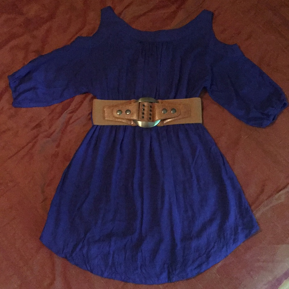 Blue dress